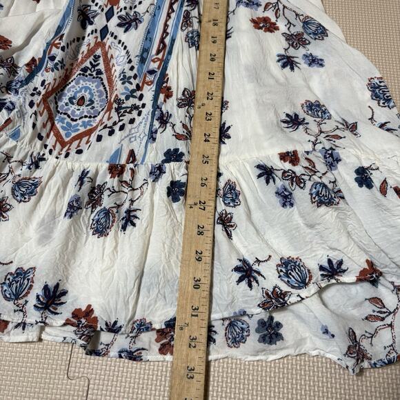Free People Women’s Boho Festival High Low Oversized Tank Dress Size XS - Picture 12 of 13